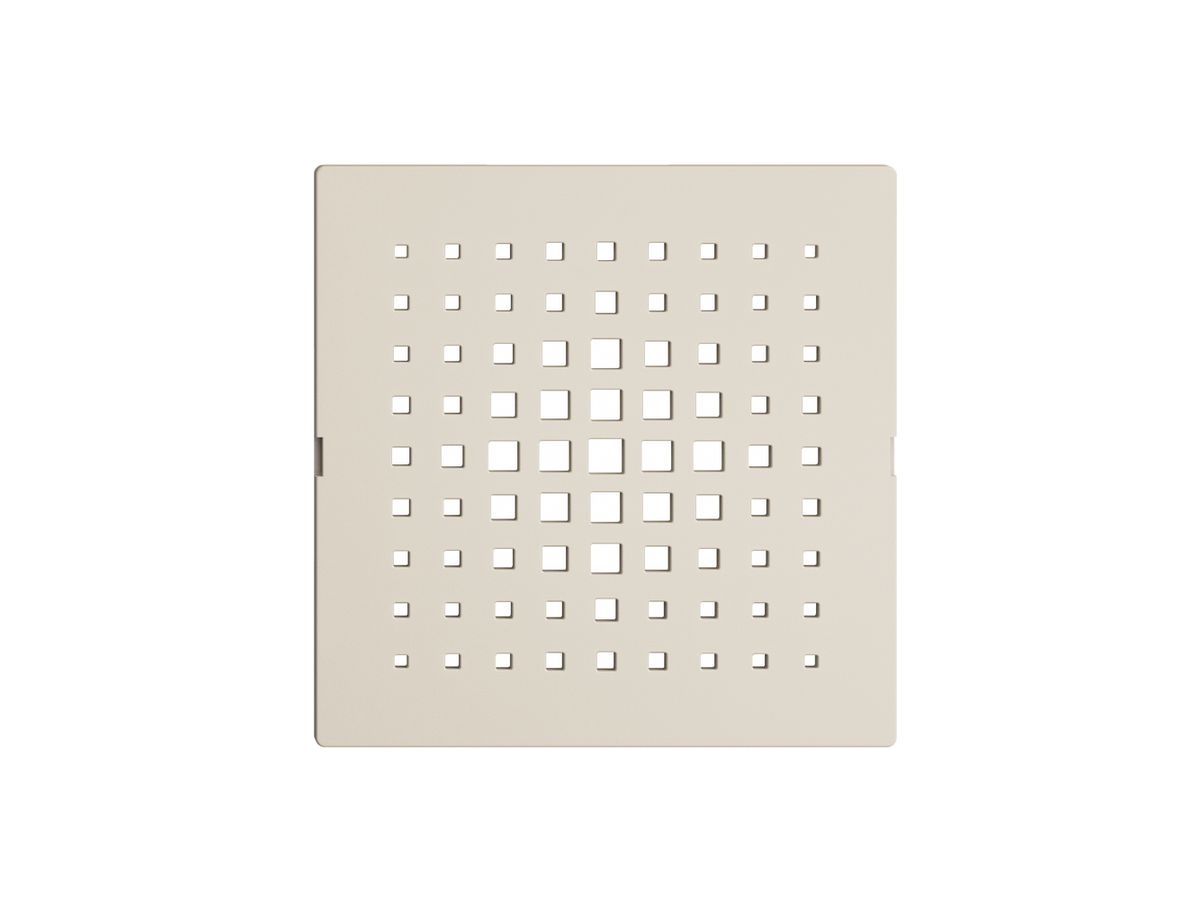 Frontset EDIZIOdue crema, 60×60mm zu Gong 3070