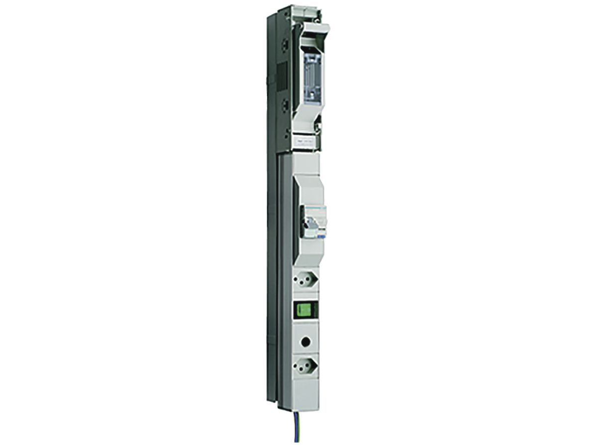 NH-Lastschaltleiste Hager LV NH00 1P 13A 690V 40kA Schraubanschluss