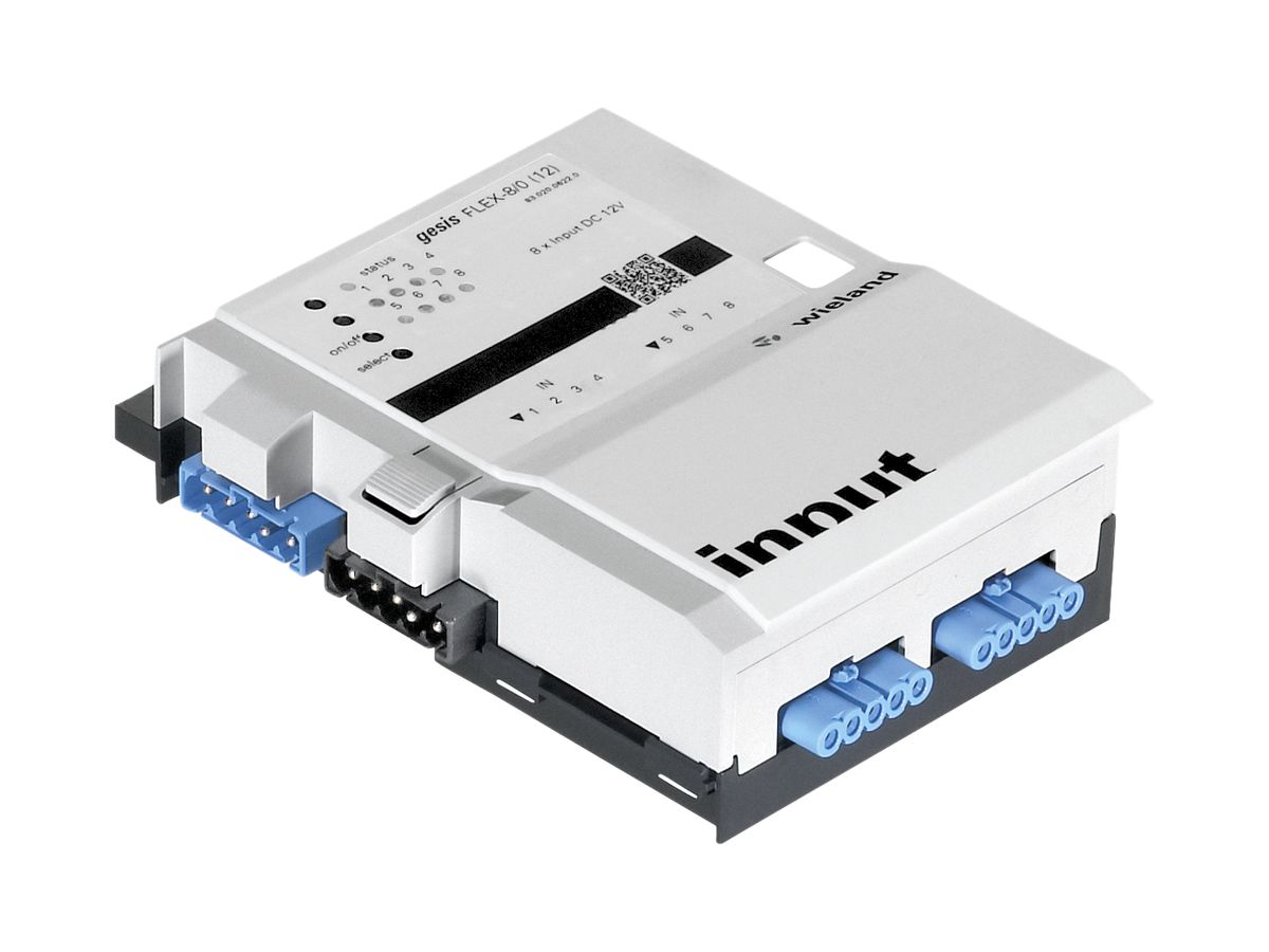 Erweiterungsmodul Wieland gesis, Binäreingang 8-fach