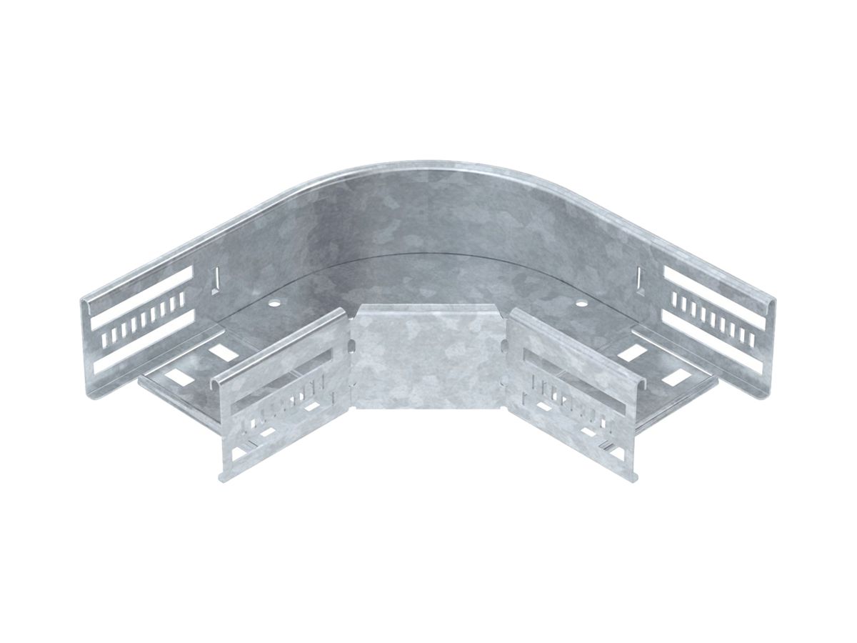 Bogen BET RB 90° 60×100mm Stahl feuerverzinkt