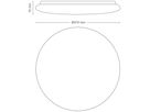 LED-Deckenleuchte Philips Izso 40W 4300lm 2700/4000/6500K DIM Ø470mm weiss