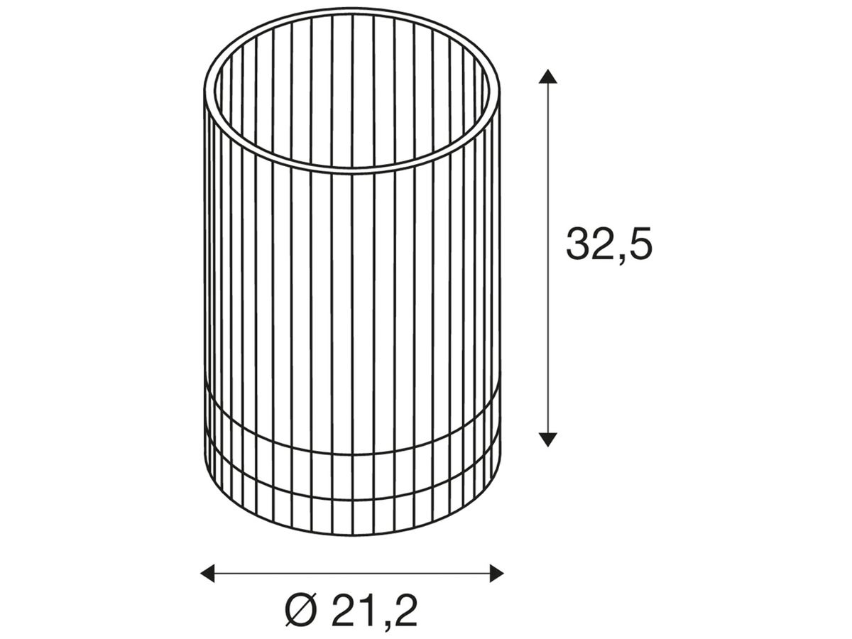Tischleuchte SLV WUD E27 1×40W beige