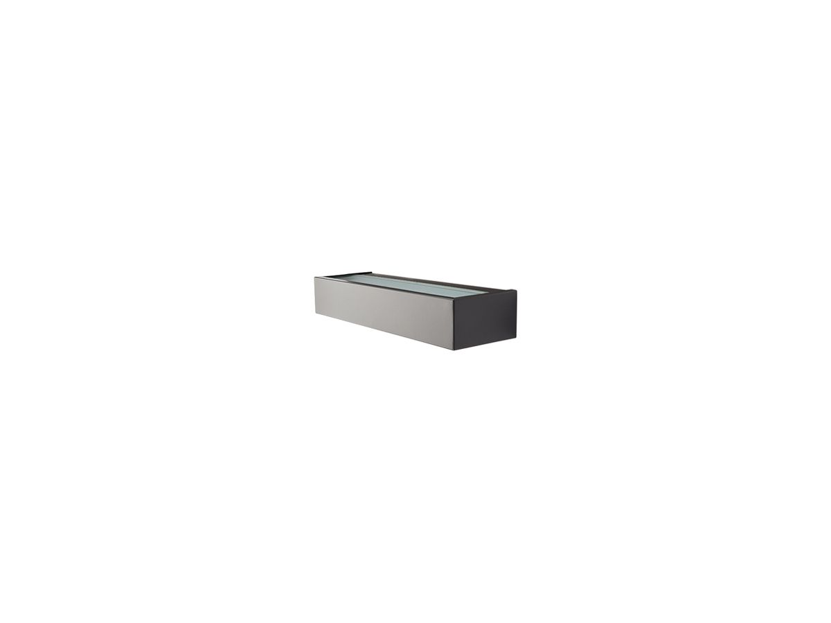 LED-Wandleuchte SG Edge 7W 580lm 830 IP65 DIM indirekt 320×103mm anthrazit
