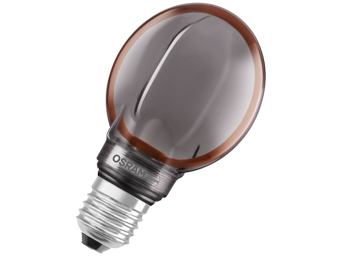 LED-Lampe LEDVANCE Vintage 1906 E27 4W 110lm 1800K klar schwarz DIM Ø80×120