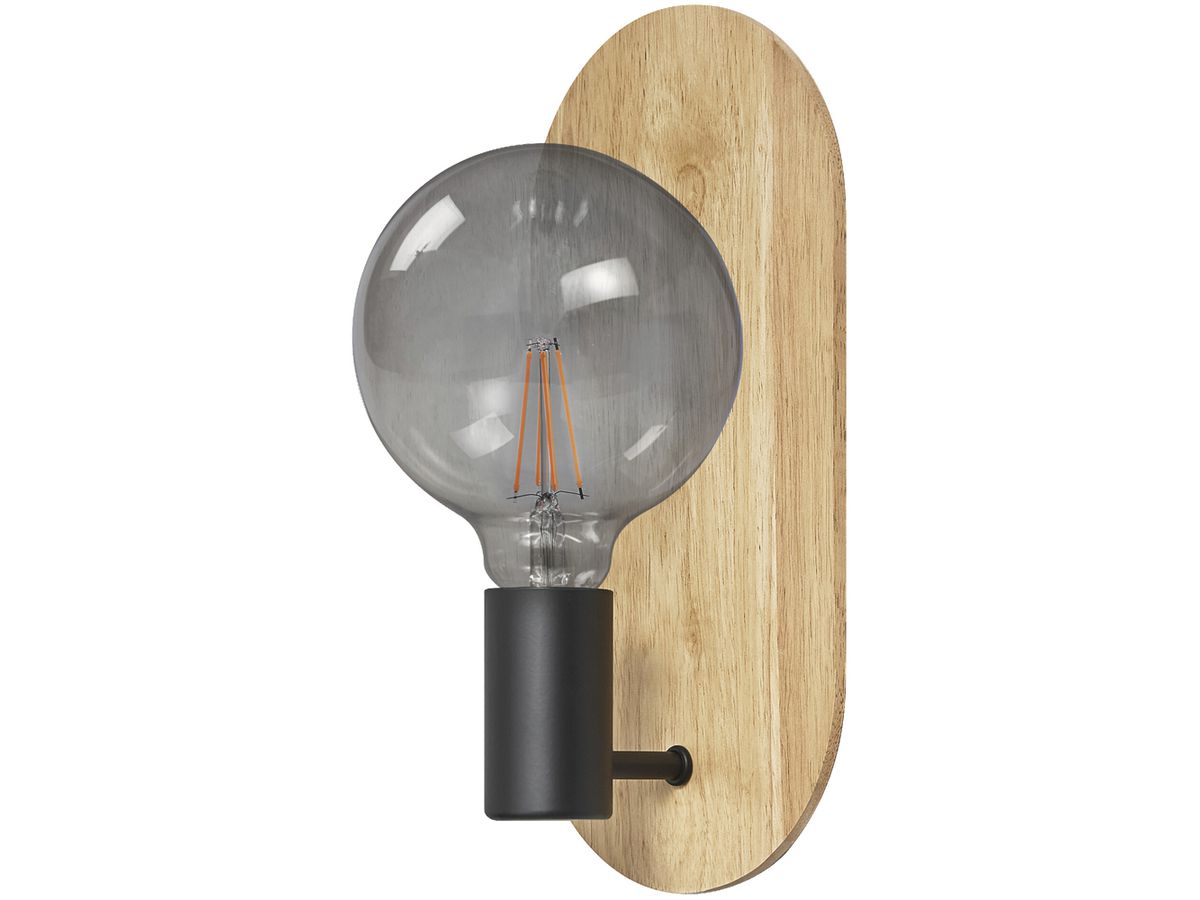Wandleuchte LEDVANCE DECOR WOOD E27 1×8W 150×110×300mm braun
