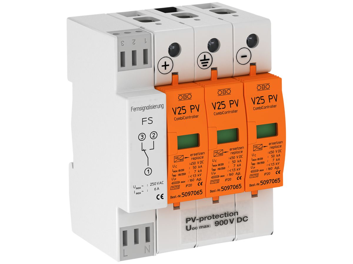 Überspannungsableiter Bettermann V25-B+C 3PHFS900