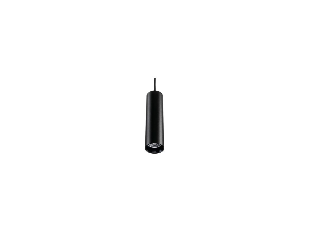 LED-Pendelleuchte SG Zip Tube Mini 14W 880lm 927 DIM Ø59×215mm schwarz