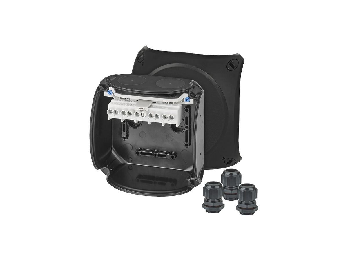AP-Abzweigdose Hensel KX 0606 AX Ex-2/22 5×6mm² 130×130×77mm IP66 sz