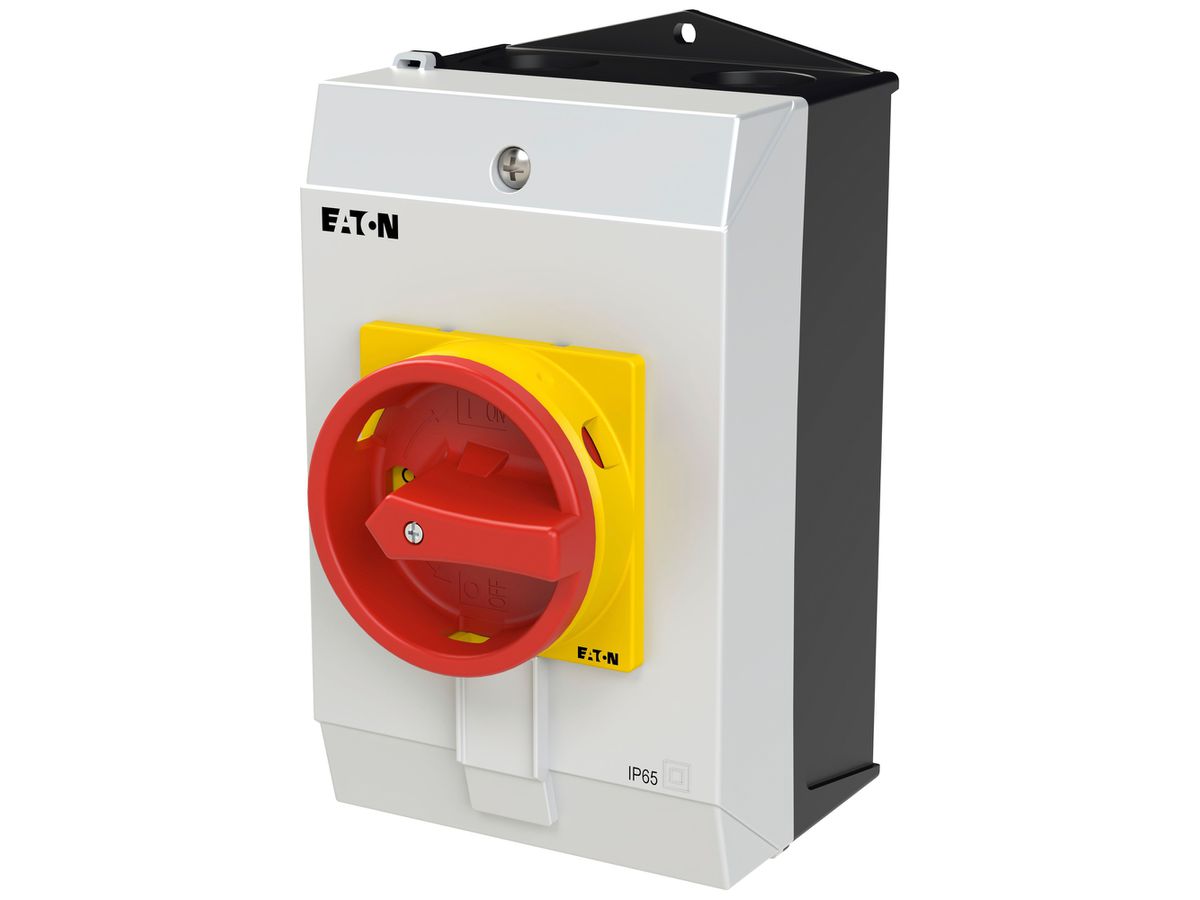 AP-Lasttrennschalter Eaton P1-25/I2/SVB/HI11 3P 25A 690V 1NC 1NO IP65 rot