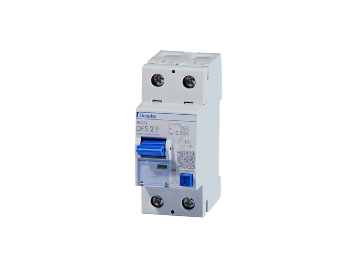 Fehlerstromschutzschalter Doepke 40A 300mA 2L Typ F