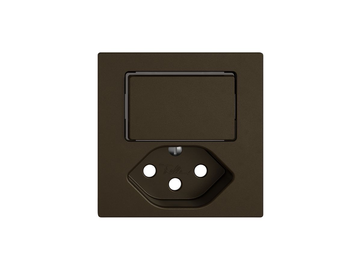 Montageset EDIZIO.liv SNAPFIX® für Kombi.T13 m.1 Knopf bel.m.Seitenlinse br