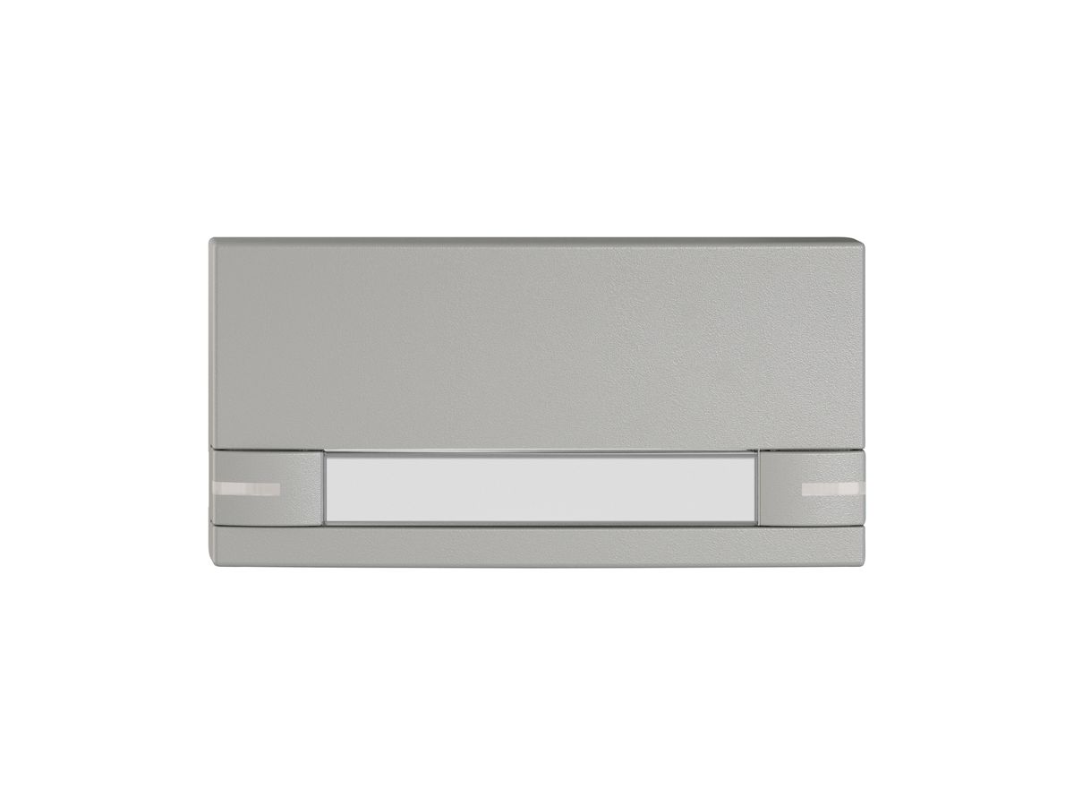 Taste 1/2 EDIZIO.liv SNAPFIX® f.KNX-&UNI m.LED m.Papier 2-Tastenbed.hgu