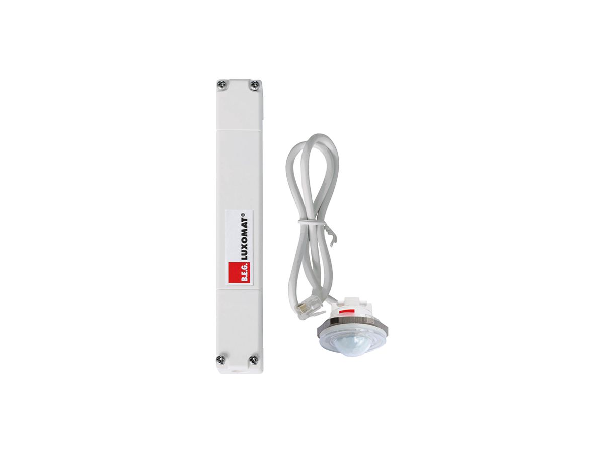 EB-Präsenzmelder Swisslux BEG Luxomat PD9-M-DACO DALI-2 S1 IP65 weiss