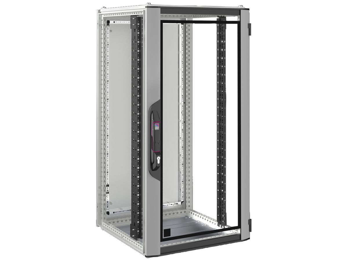 Netzwerkschrank 19" Rittal VX IT 5326.131 600×1200×600mm 24HE Stahl grau