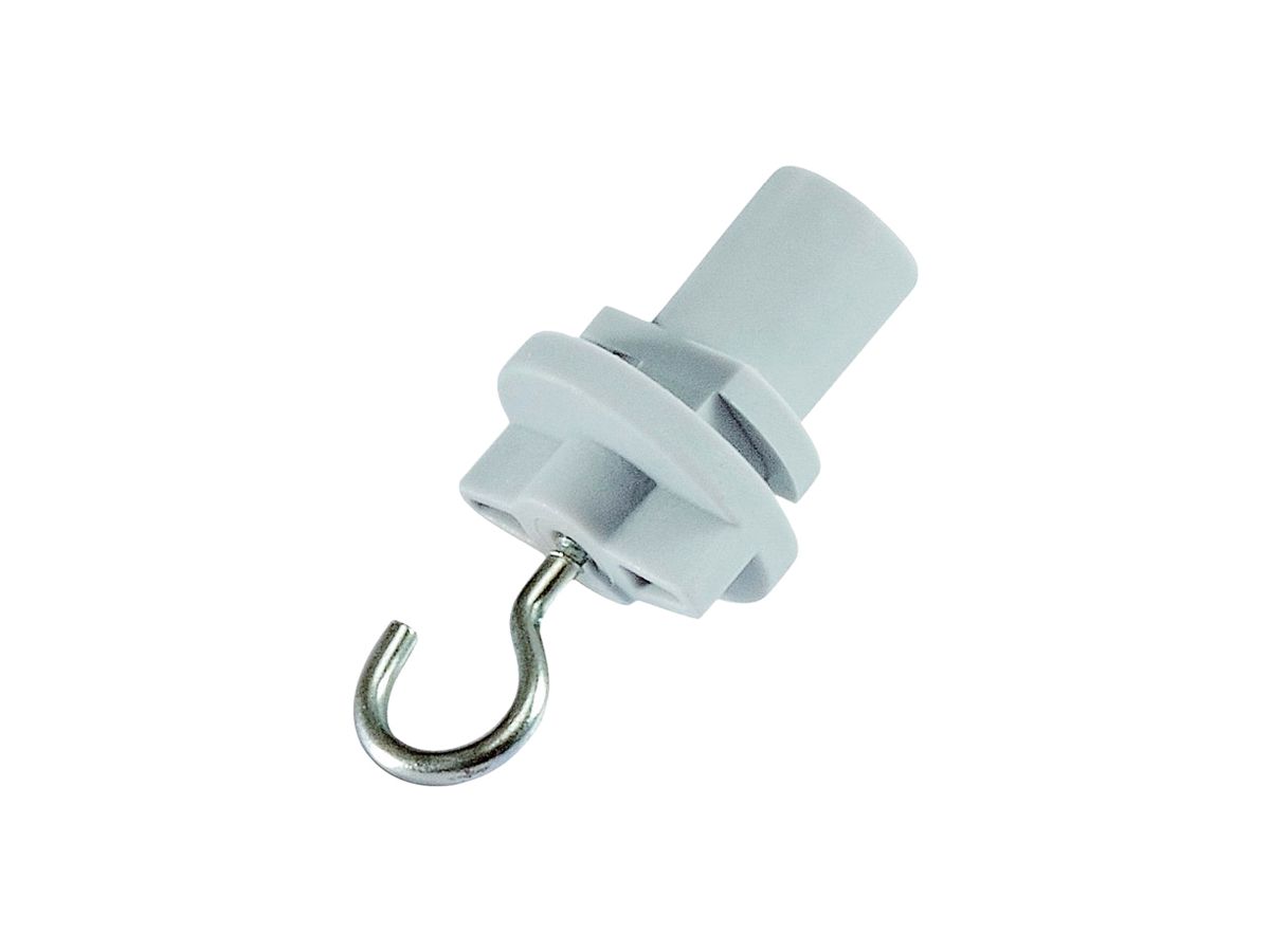 Befestigungshaken DOTLUX 3 Phasen-Schiene, max. 10kg, schwarz