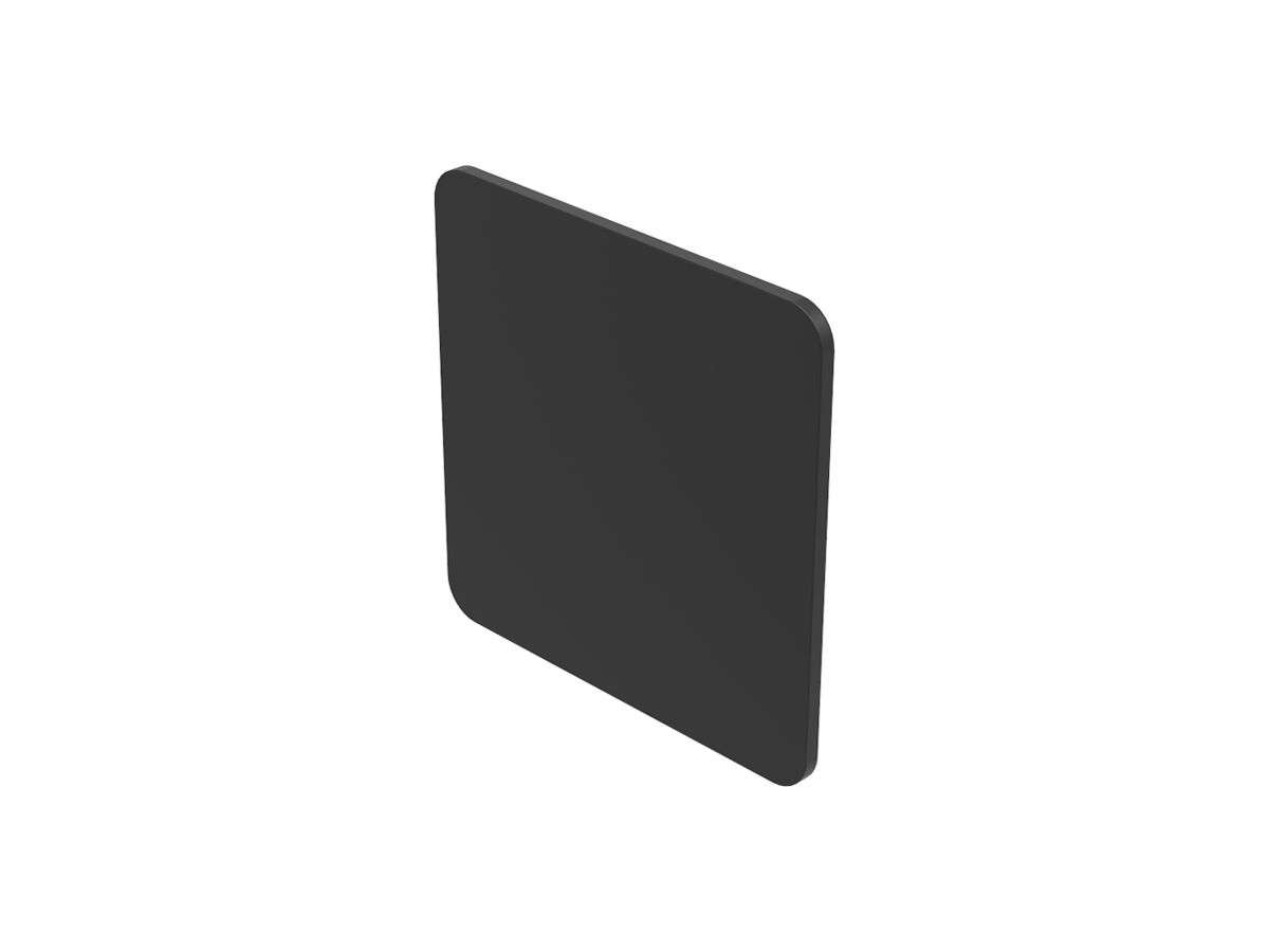 Bezeichnungsschild EAO45, schwarz 27×27mm