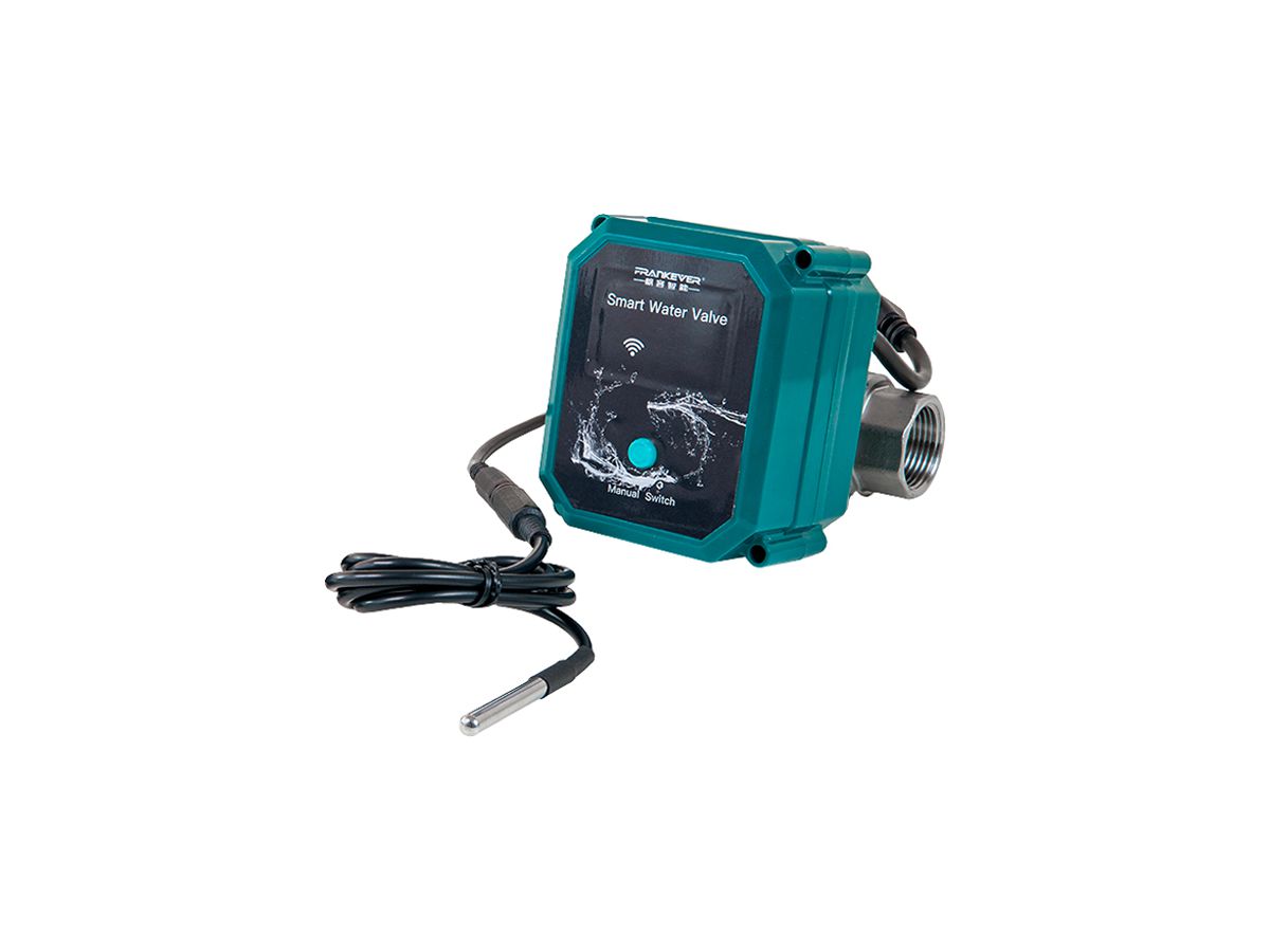 Ventilstellantrieb FrankEver Smart Water Valve Bt/Wi-Fi IP65 DN20 5V