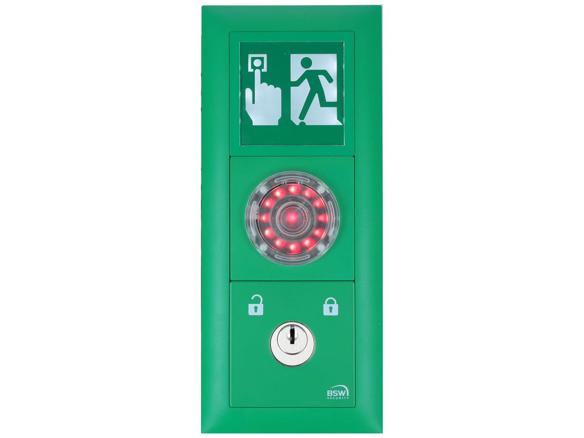 UP-Fluchtsteuerterminal BSW Sentinel EDIZIOdue 24V 1.25A 3×Ausg