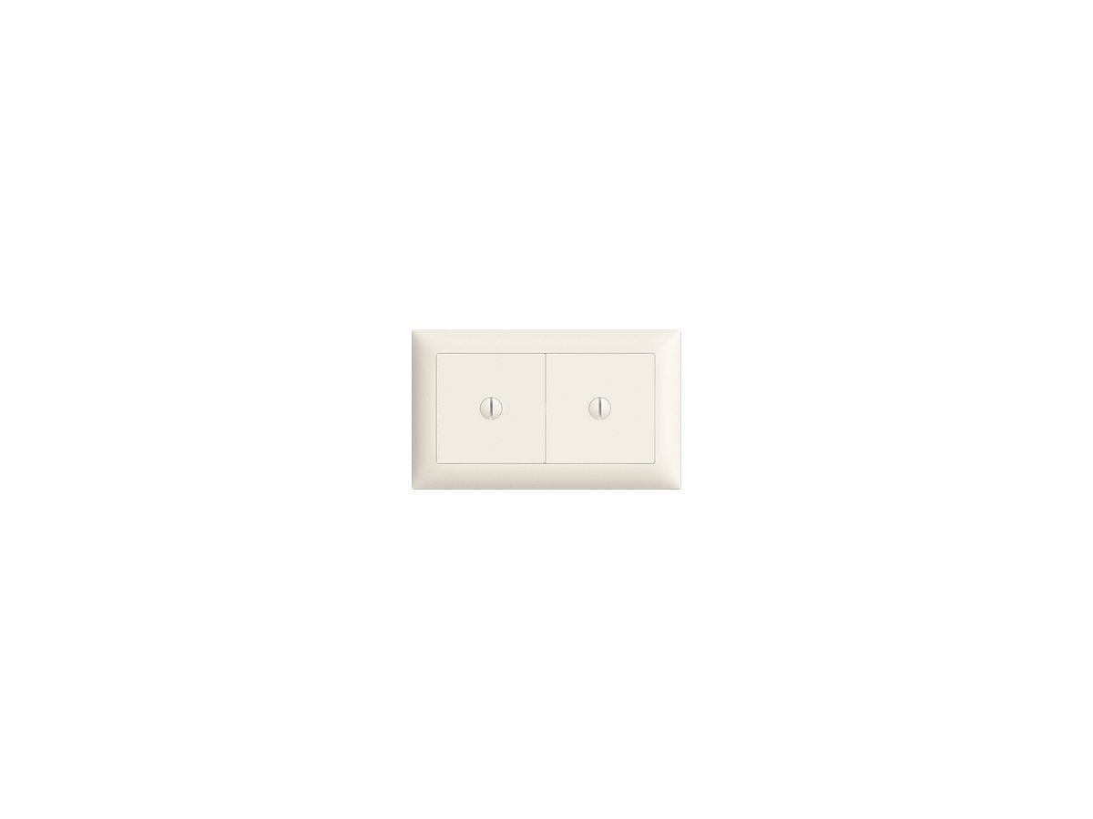 UP-Kombination EDIZIOdue blind+blind weiss horizontal