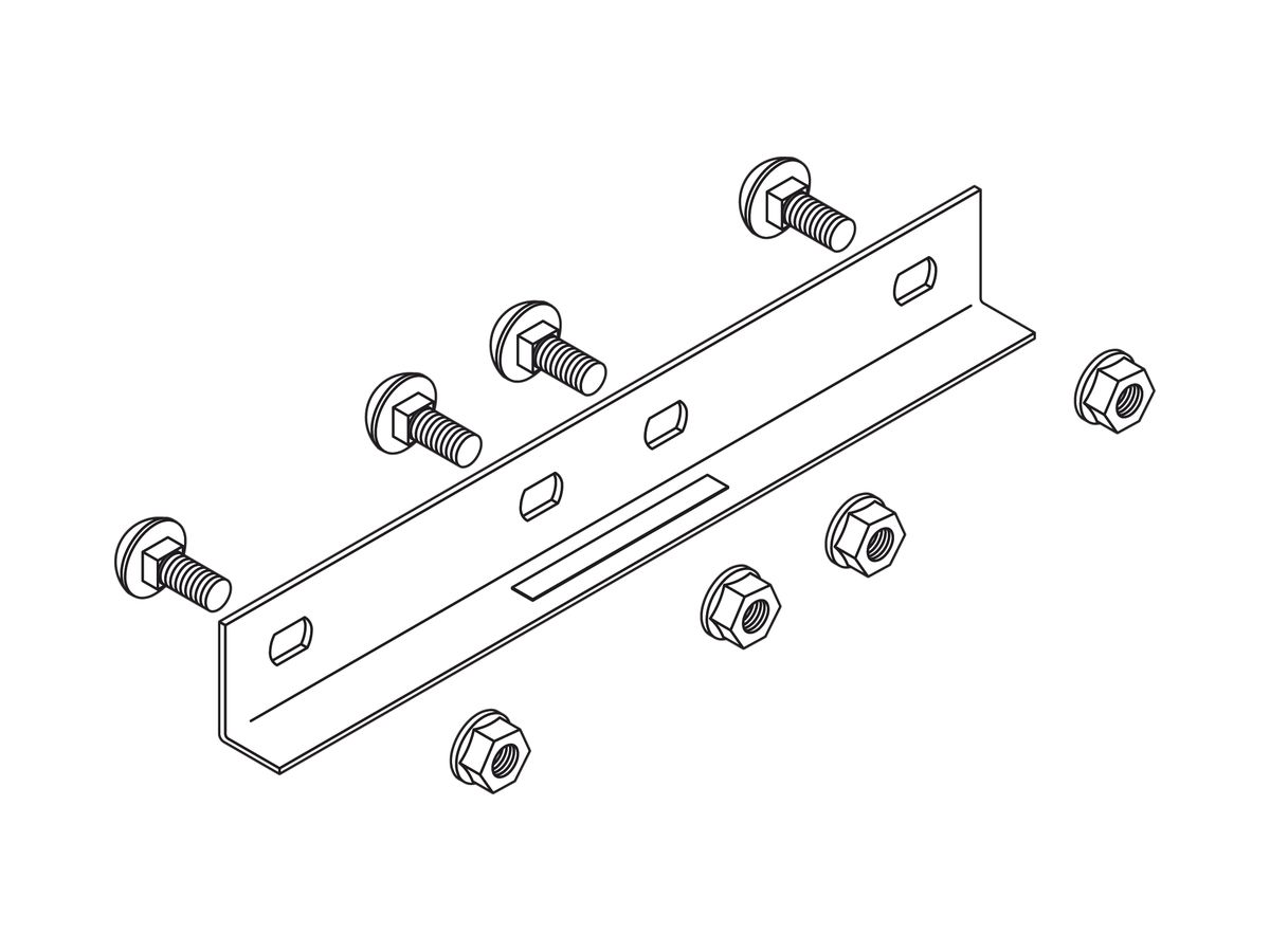 Weitspann-Multibahn-Verbinder gerade Lanz 60mm