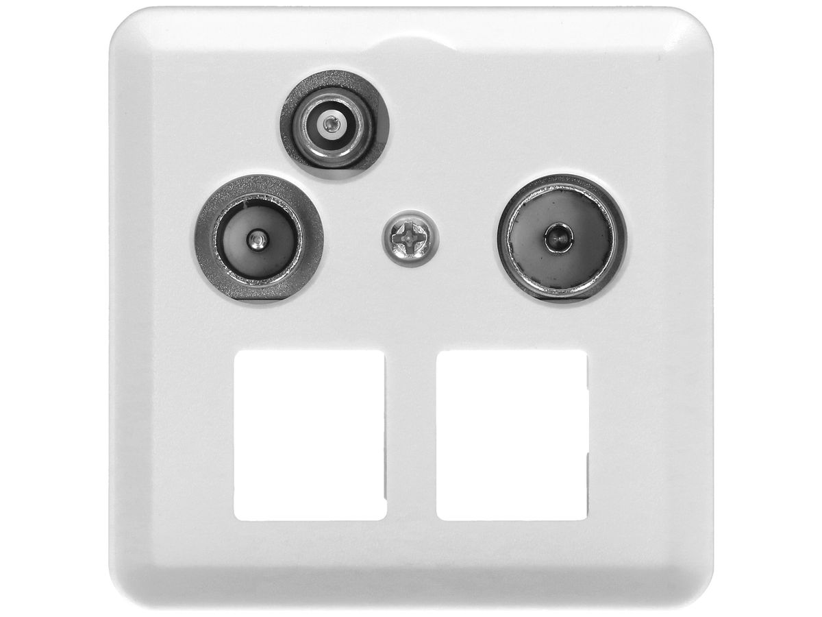 Multimediadose TV-R-Daten MAX HAURI priamos Enddose 10.5dB weiss