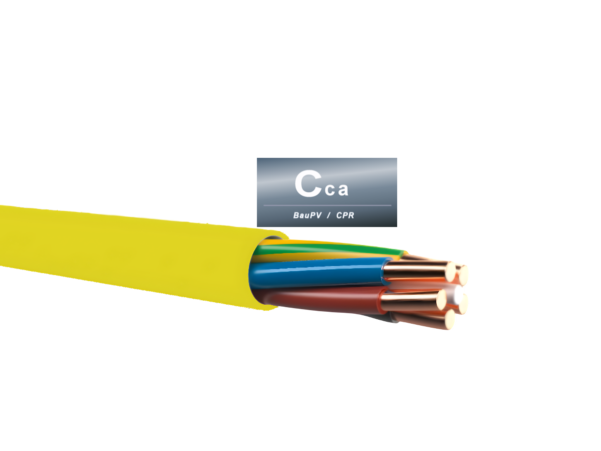 FE05 7x1.5 mm2 6LPE Cca gelb