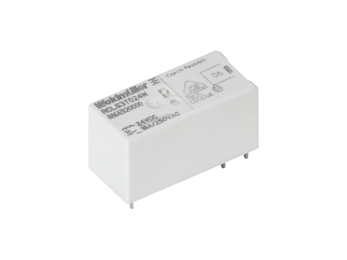Relais TERMSERIES RCL 24VDC 1S 250VAC 16A Raster 5mm