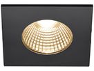 EB-LED-Deckenleuchte SLV PATTA-I SQUARE 7.3W 440lm 1800…3000K EB-Ø60mm schwarz