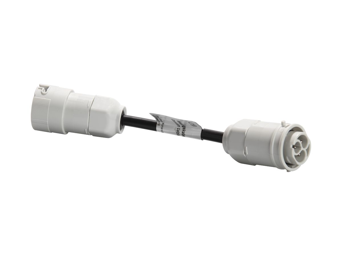 Verbindungskabel DOTLUX HIGHFORCE auto Phasenwechsel 5×1.5mm²Stecker/Buchse 0.2m