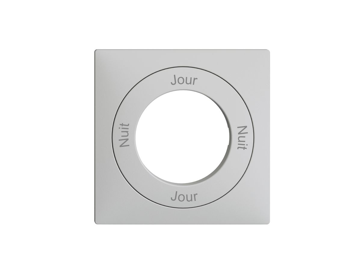 Frontset Nuit-Jour-Nuit-Jour EDIZIOdue 60×60mm hellgrau