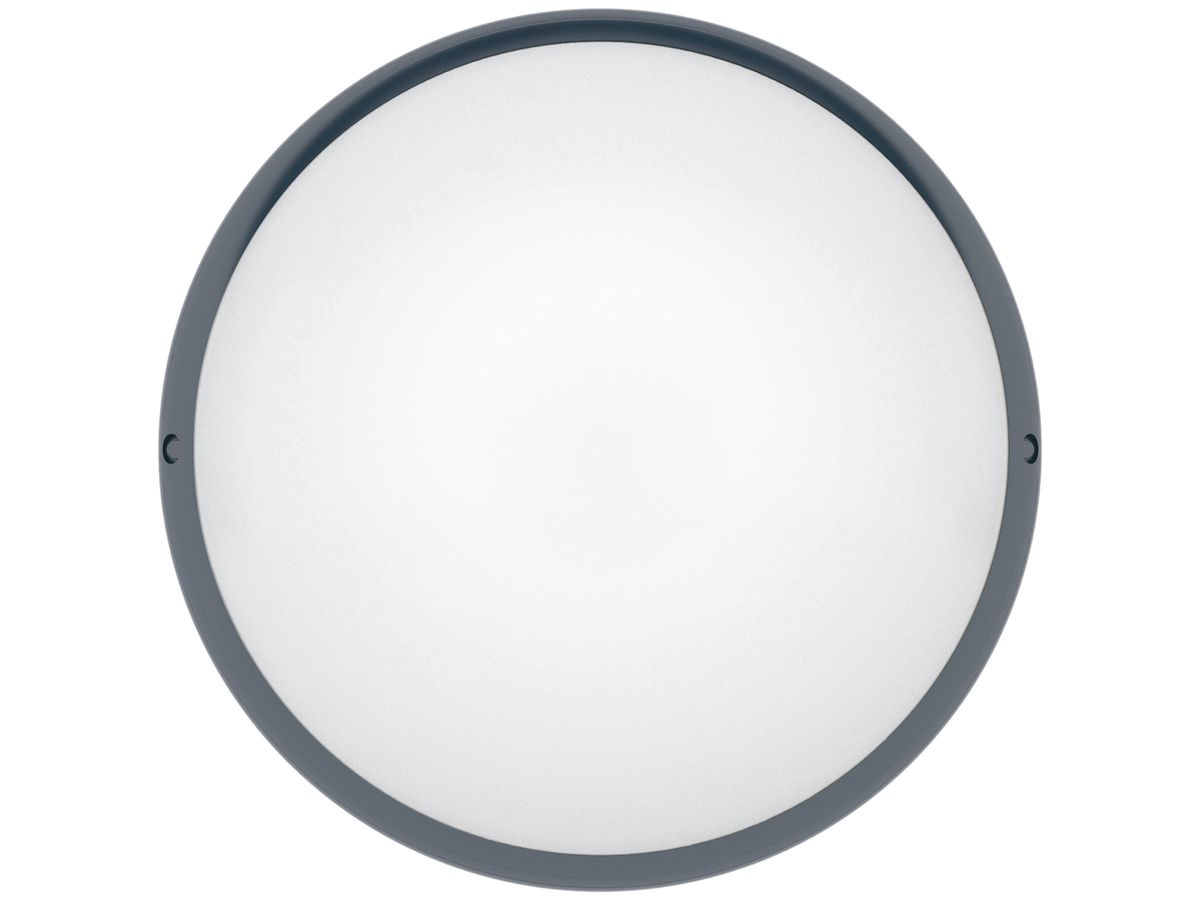 LED-Decken-/Wandleuchte ASTREO 800lm 10W ON/OFF Ø328mm vandalensicher anthrazit