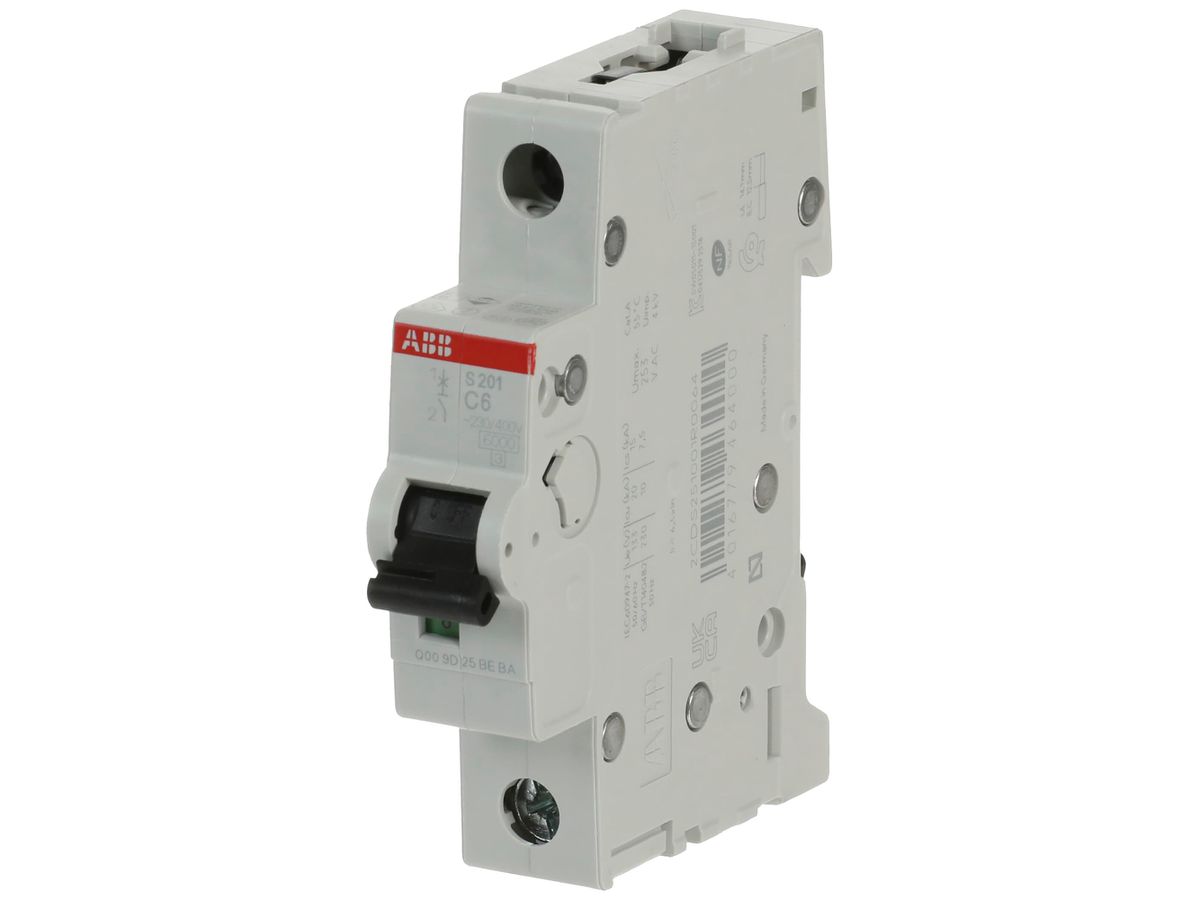 Leitungsschutzschalter ABB S201-C6 6A C 6kA