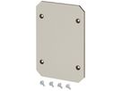 Montageplatte Hensel, Isolierstoff 4mm stark, für Leergehäuse EB 10…