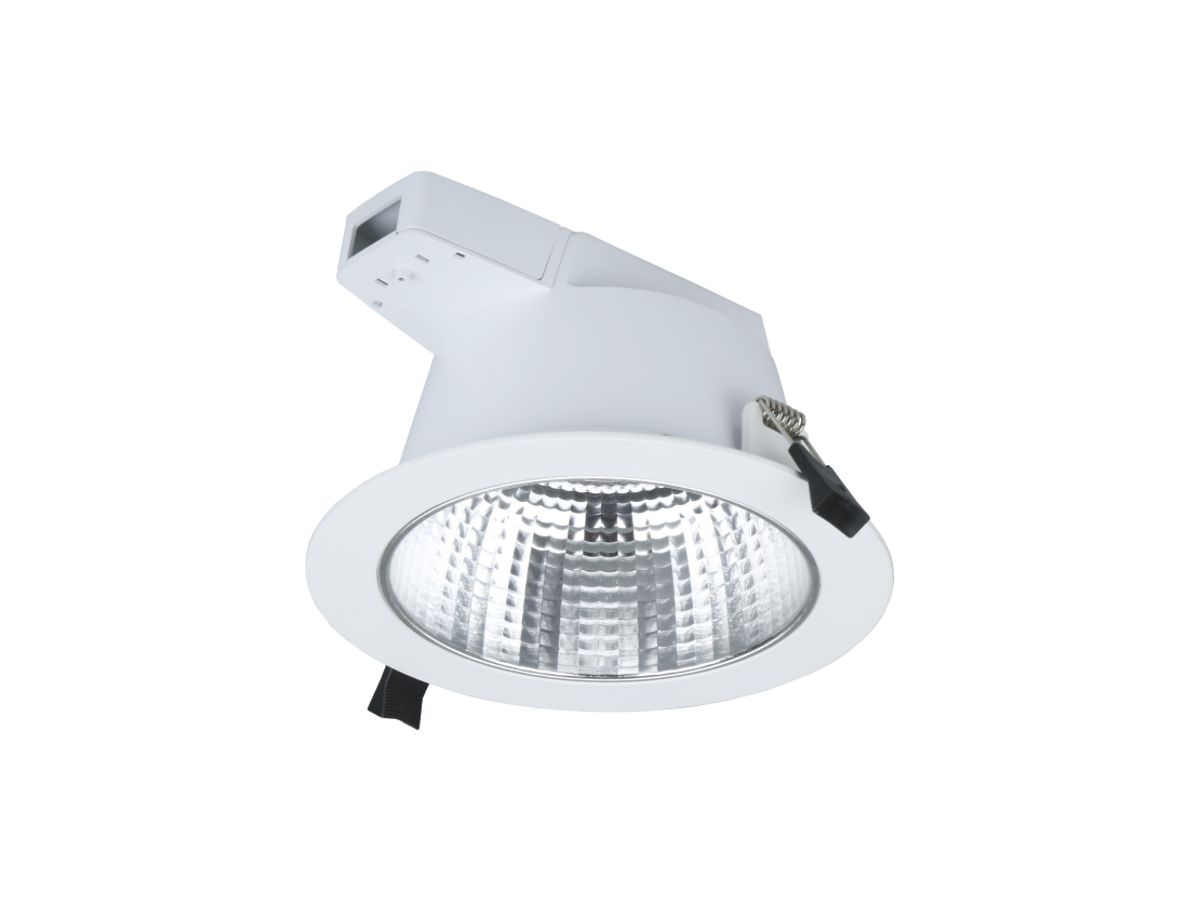 EB-LED-Downlight DOTLUX CIRCLEugr, 25W, 3000…5700K, COLORselect
