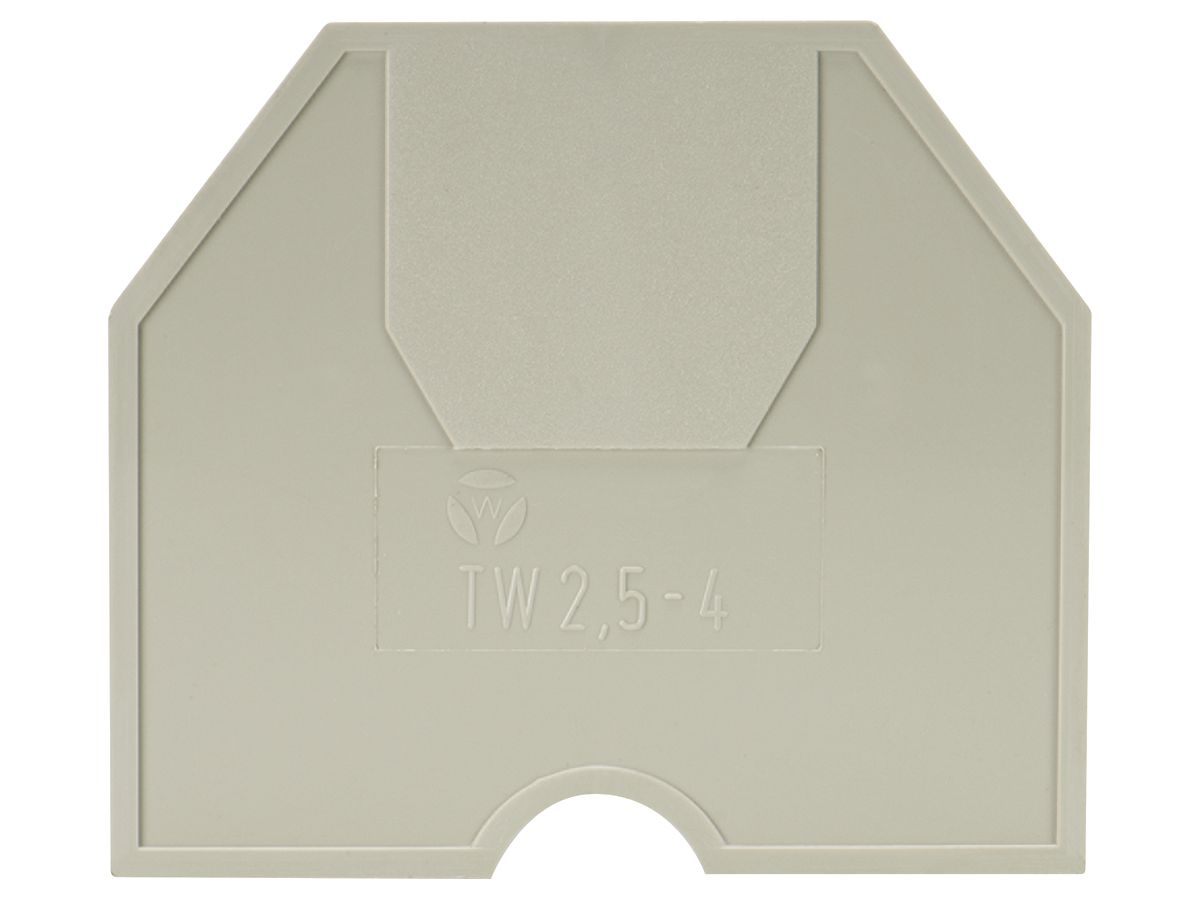 Trennwand Wieland für 4mm² grau