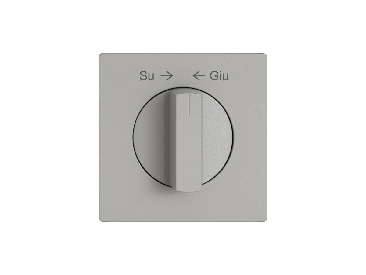 Montageset EDIZIO.liv SNAPFIX® f.Drehschalter m.Griff Su → ← Giù hgu