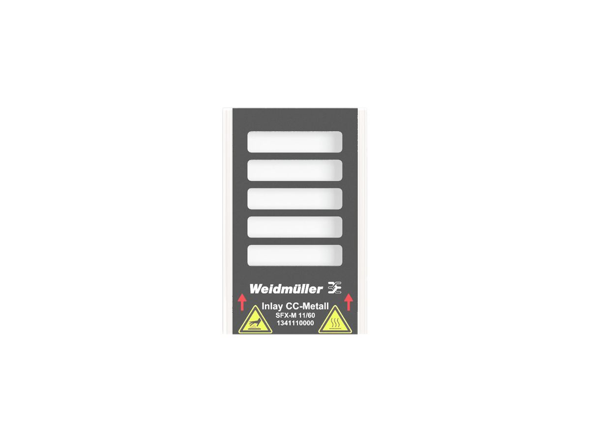 Kabelmarkierer Weidmüller MetalliCard SFX für Ø7…40mm 11×60mm Edelstahl