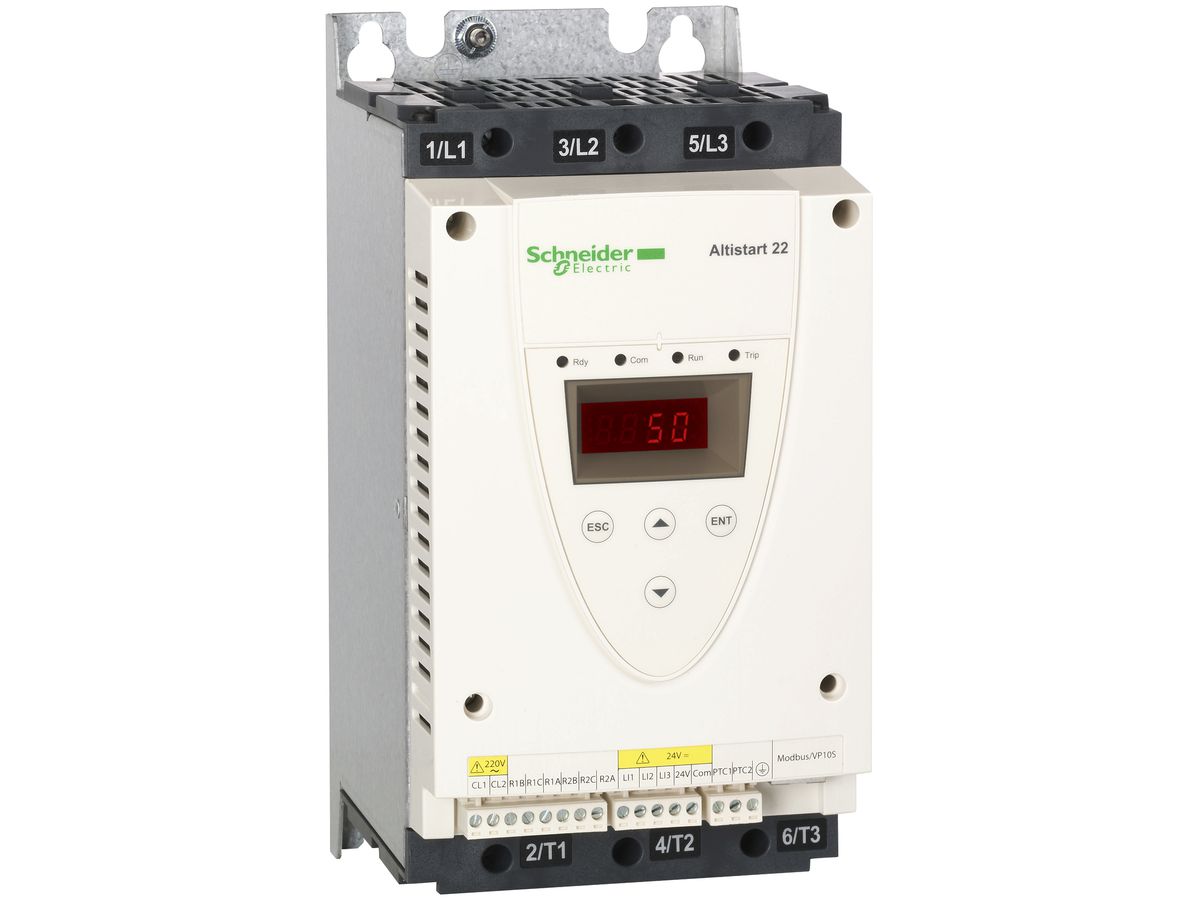 Softstarter Schneider Electric 230…440V, 32A 15 kW, ATS22D32Q