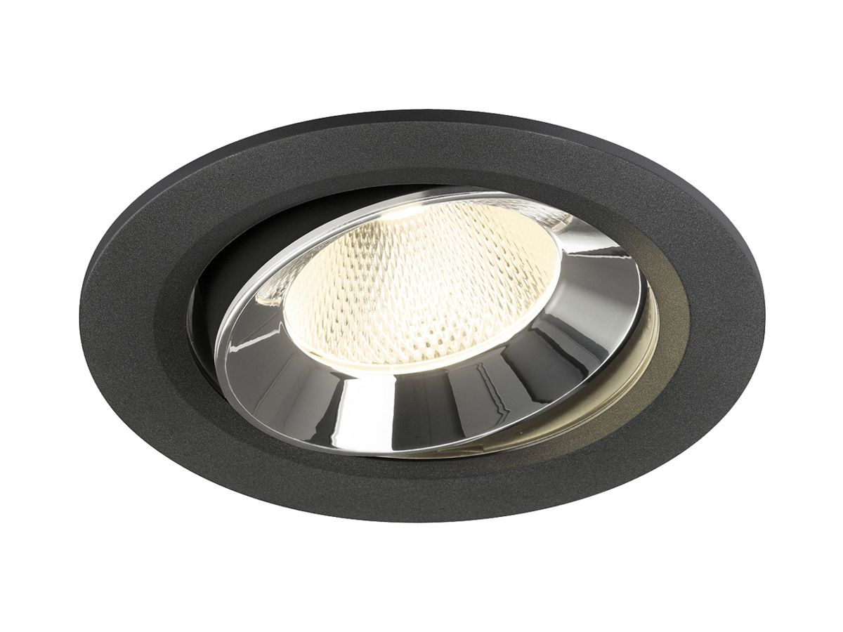LED-Downlight SLV NUMINOS MOVE L 17W 2700lm 4000K NB DALI Ø145 sz/cr