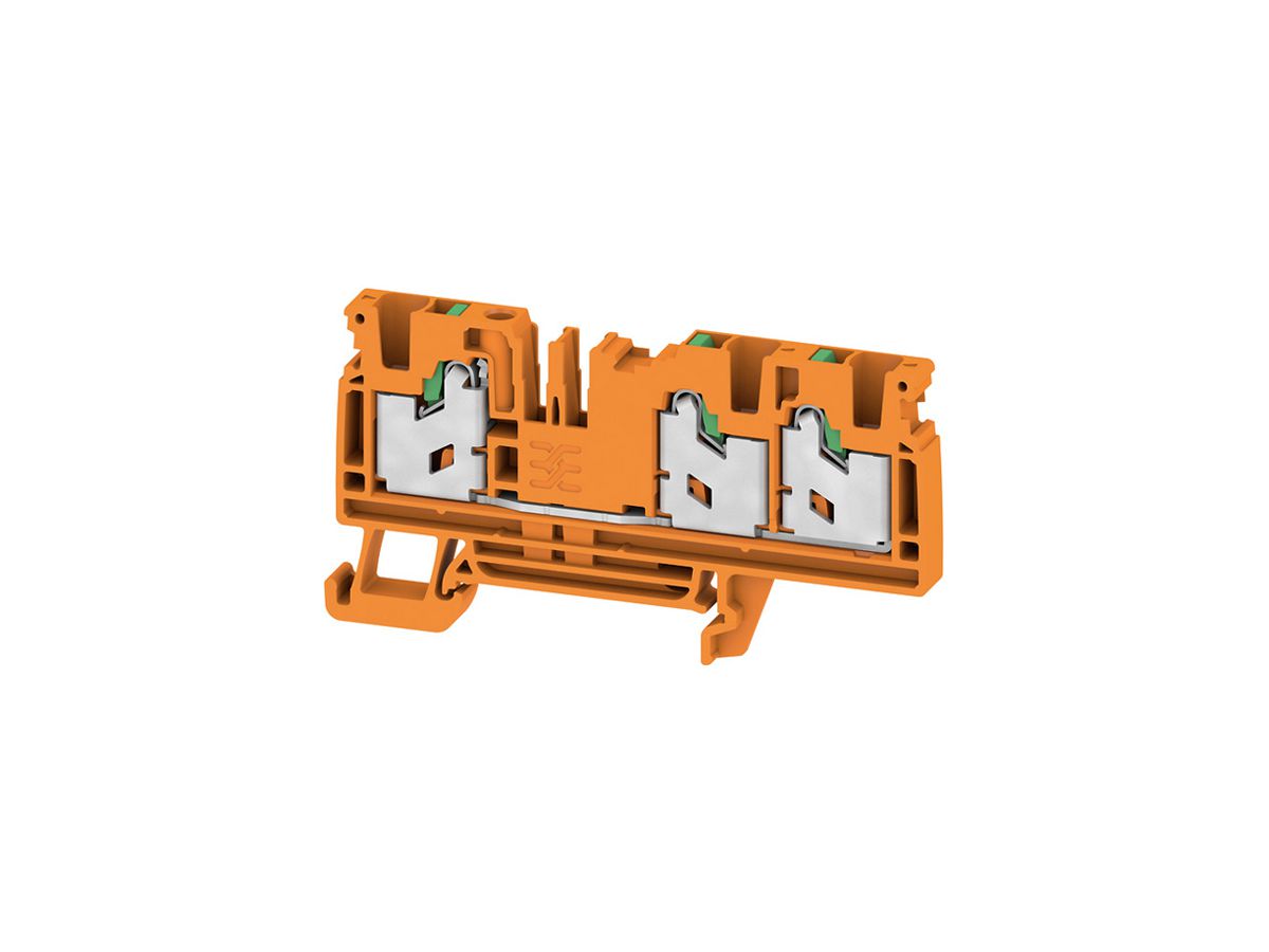 Durchgangs-Reihenklemme WM S3C 0.75…4mm² 32A/1000V Snap-in TH35 or