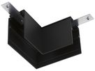 L-Verbinder SLV 48V TRACK Aluminium 71×71×47mm tief rechts schwarz
