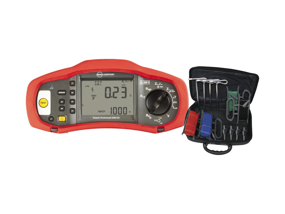 Installationstester AMPROBE TELARIS ProInstall-200-CH-ELEC+