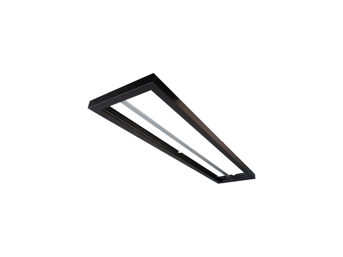 Anbaurahmen SG Sense Aluminium 1203×303×47mm schwarz