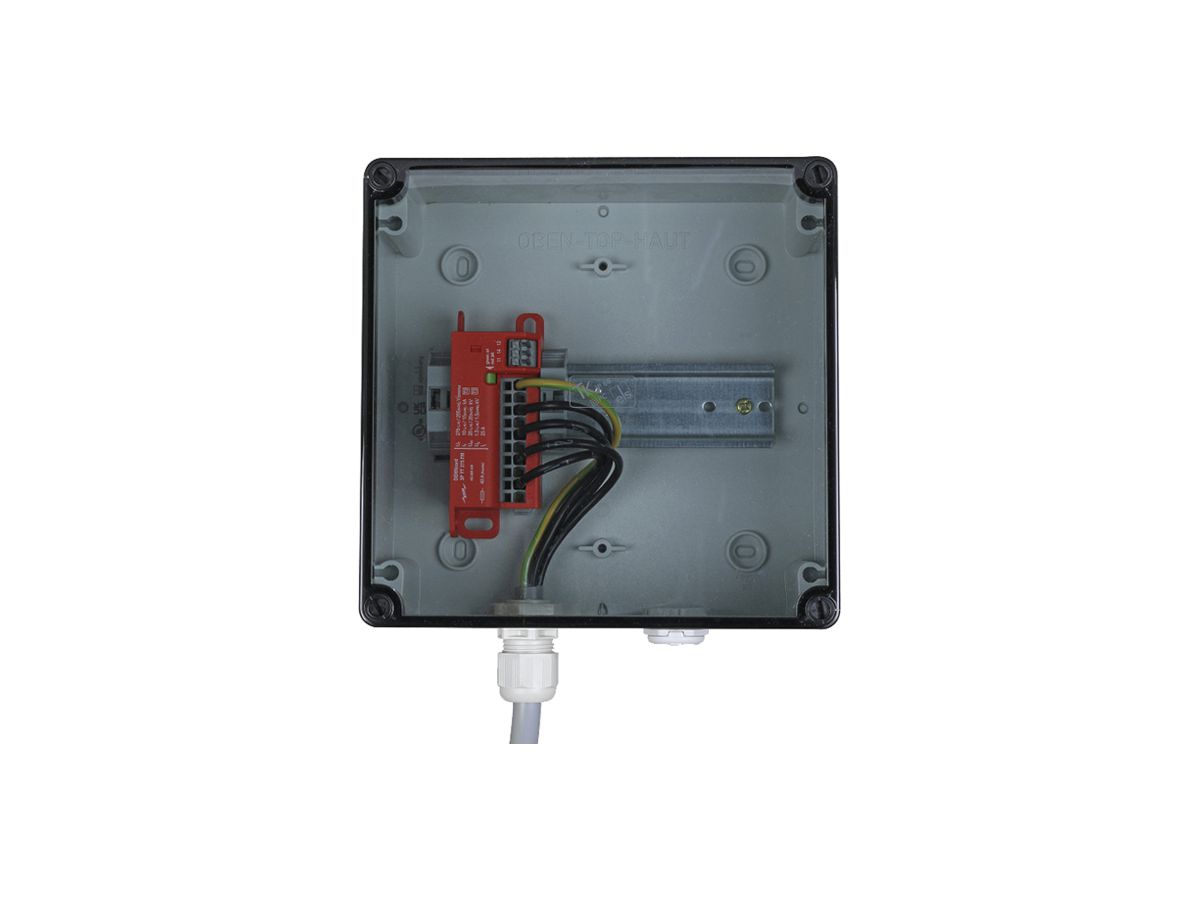 Gehäuseanschlusskasten DEHNcube DCU EMOB 2 25 Typ 2+3