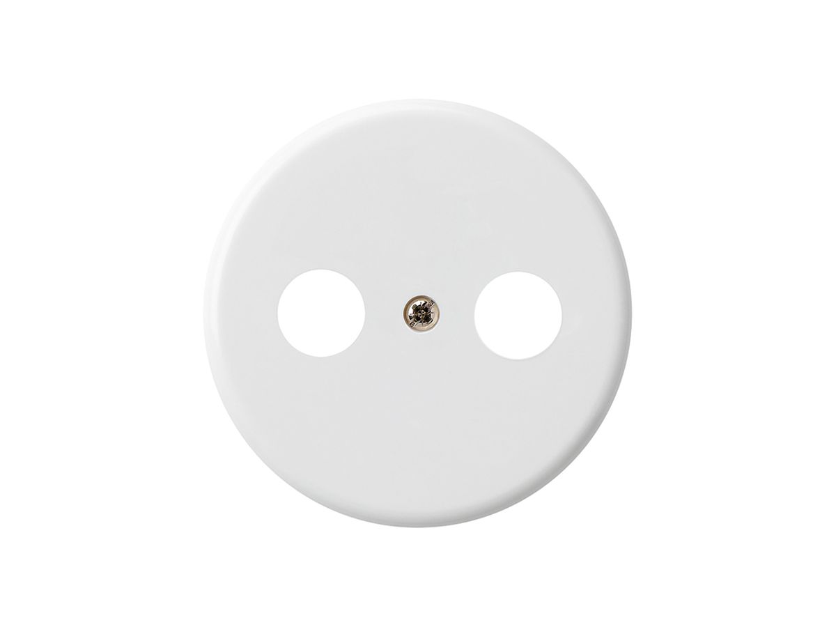 Frontscheibe basico für TV-R weiss Ø58mm