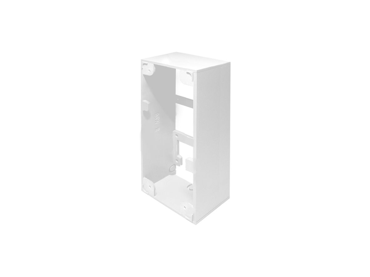 AP-Rahmen BSW APR3 -W55, für EDIZIOdue 3×1, 88×88×55mm, weiss