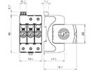 Überspannungsableiter Bettermann V20 +NPE+FS, 2L, Typ 2, 280V