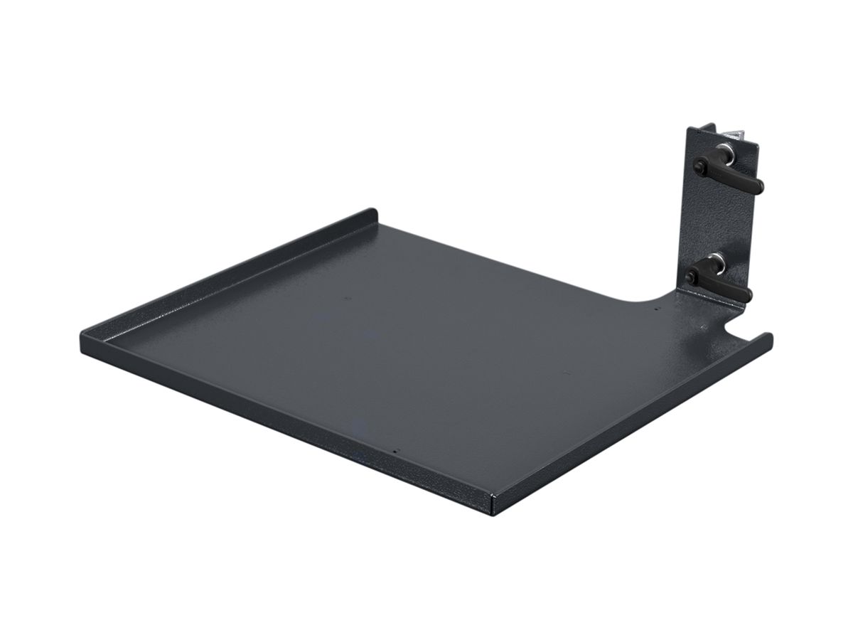 Ablage Rittal AS 4051.119 für WS540 375×20×475mm Stahl grau
