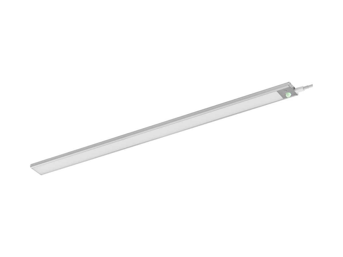 LED-Decken-/Wandleuchte LEDVANCE LINEAR FLAT PIR USB 4W 270lm 830…865 600mm grau