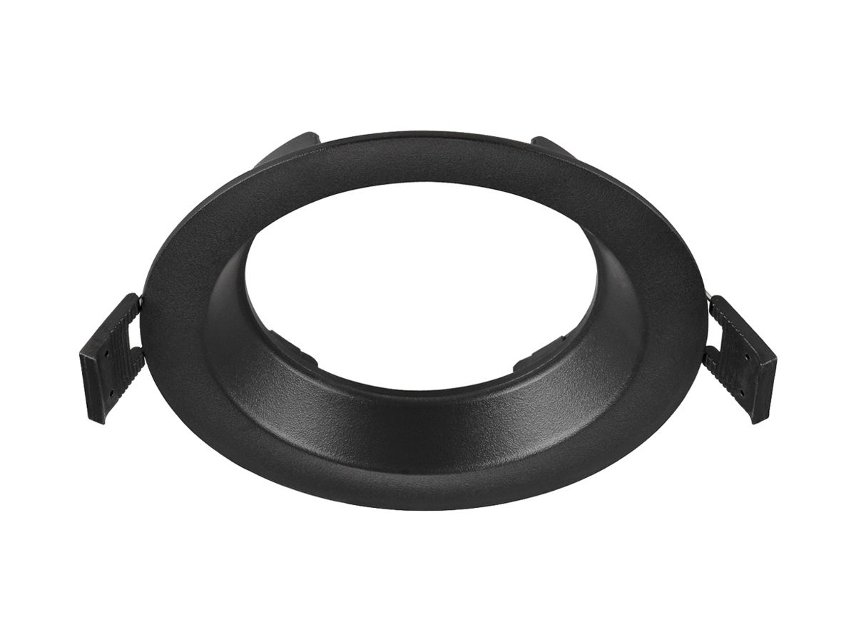 Einbaurahmen SLV DOWNLIGHT100 Kunststoff Ø110mm schwarz
